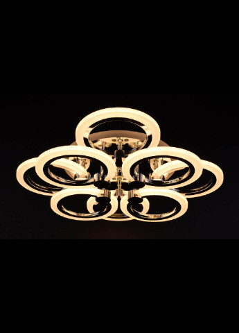 Люстра потолочная LED с пультом A2374/4+4S-RGB-ch Хром 11х45х54 см. Handmade (234538061)