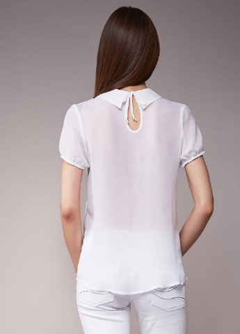 Белая летняя блуза Gioia