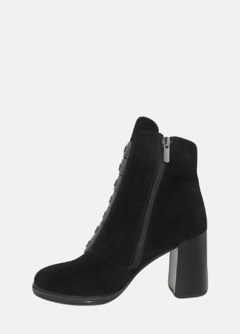 Осенние ботинки re2467-11 черный El passo из натуральной замши