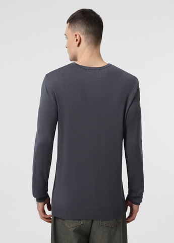 Серый демисезонный свитер джемпер Piazza Italia