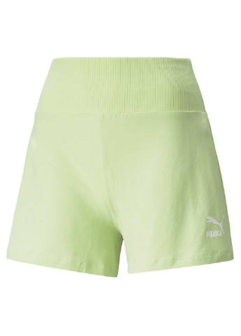 Зеленые демисезонные шорты classics waistband shorts Puma