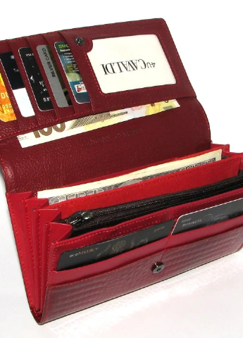 Кошелек женский H27-1-RS RED Cavaldi (253933645)