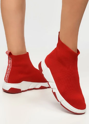 Кроссовки Ideal Shoes красные демисезоны (140717332)