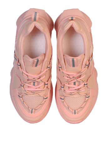 Розовые демисезонные кроссовки Marlen