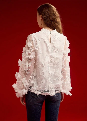 Белая блуза SHEIN