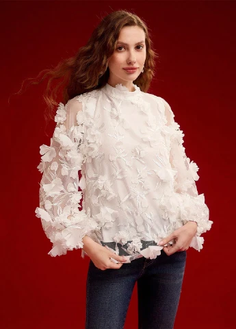 Белая блуза SHEIN
