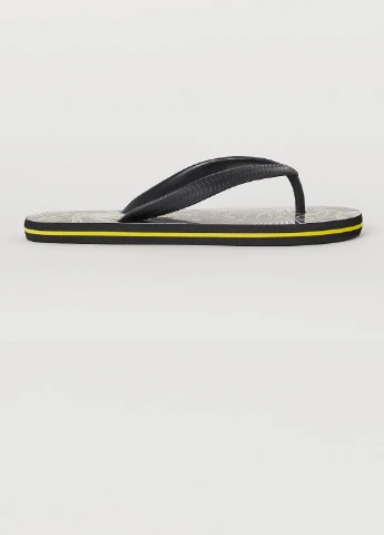 Темно-серые пляжные вьетнамки H&M