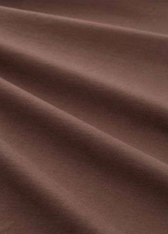 Лонгслів Tom Tailor логотип коричневий кежуали бавовна