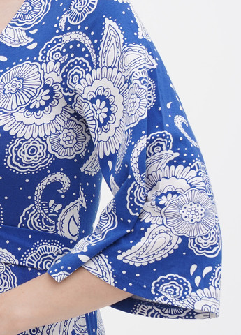 Синя кежуал сукня Boden турецькі огірки