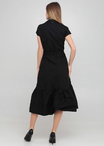 Черное кэжуал платье PDK однотонное