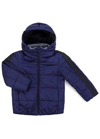 Фіолетова демісезонна куртка з капюшоном (sicmy-g306-110b-blue) Snowimage