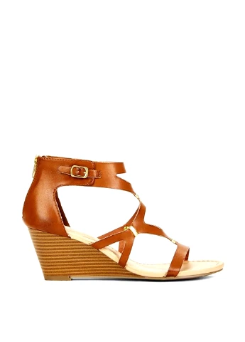 Рыжие босоножки JustFab с ремешком