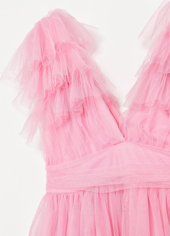 Рожева коктейльна сукня Missguided однотонна