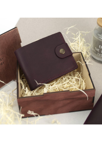 Женский подарочный набор №47 бордовый (кошелек и обложка на паспорт) в коробке HandyCover (227842483)