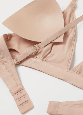 Бежевый бюстгальтер,бежевий, H&M