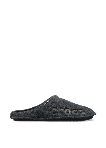 Темно-серые тапочки Crocs