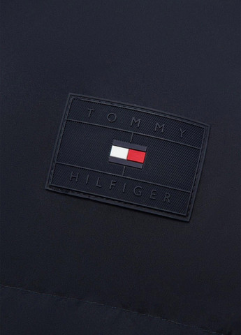 Синий зимний Пуховик Tommy Hilfiger