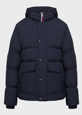 Синий зимний Пуховик Tommy Hilfiger