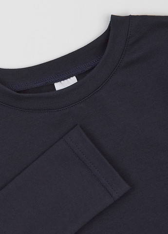 Темно-синий демисезонный костюм (лонгслив, брюки) брючный Garnamama