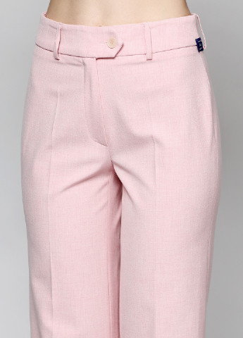 Розовые кэжуал демисезонные брюки Robell