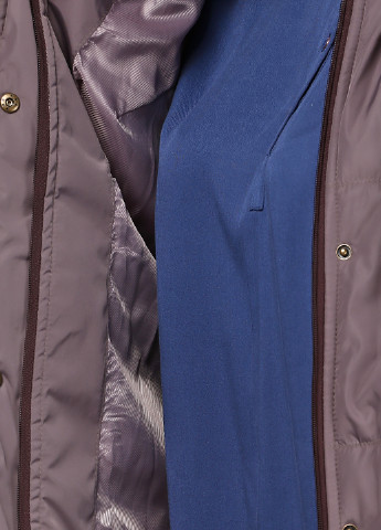 Серо-коричневая демисезонная куртка New Mark