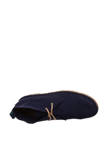 Синие осенние ботинки дезерты Ralph Lauren