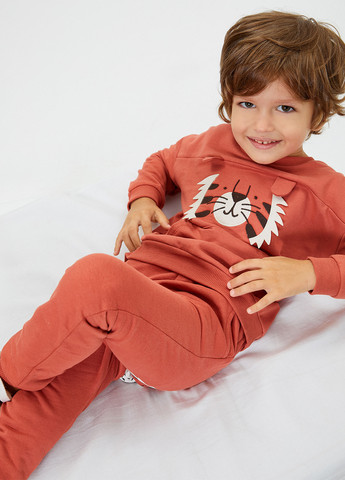 Терракотовые кэжуал демисезонные брюки джоггеры KOTON