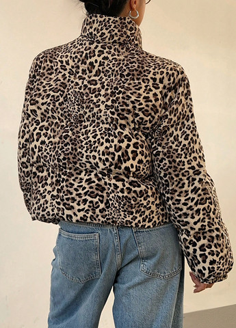 Пісочна демісезонна куртка SHEIN