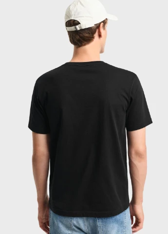 Черная футболка Gant