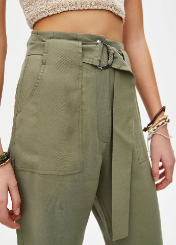 Штани літо,болотний, Pull & Bear (254670425)