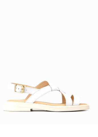 Белые босоножки Alromaro с ремешком