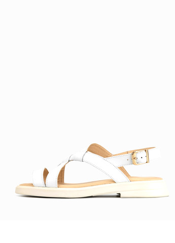 Белые босоножки Alromaro с ремешком
