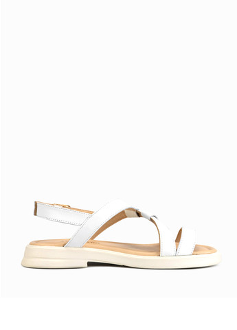 Белые босоножки Alromaro с ремешком