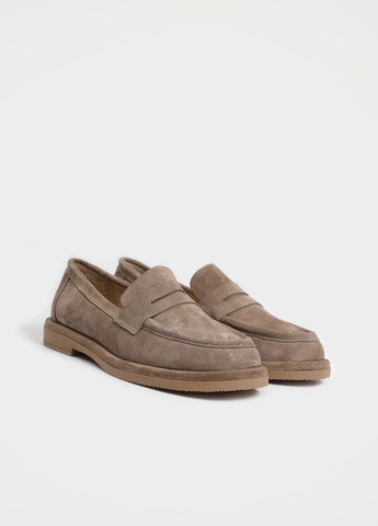 URBAN TRACE Туфлі лофери коричневий з натуральний велюр, китай — літо (331020796)