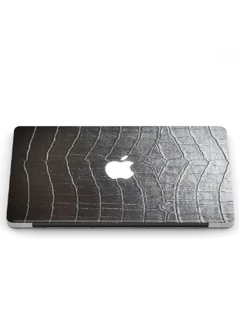 Чохол пластиковий для Apple MacBook Pro Retina 15 A1398 Кожа (Leather black textures) (6353-2725) MobiPrint (219124266)