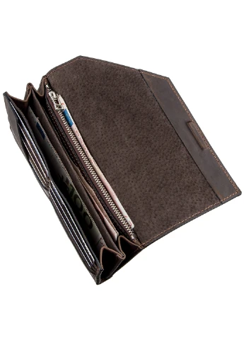 Шкіряний клатч 10х20х2,5 см Grande Pelle (229460275)