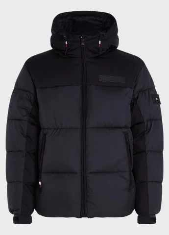 Чорна зимня куртка Tommy Hilfiger