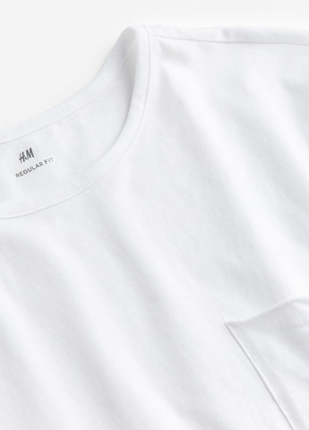 Белая футболка H&M