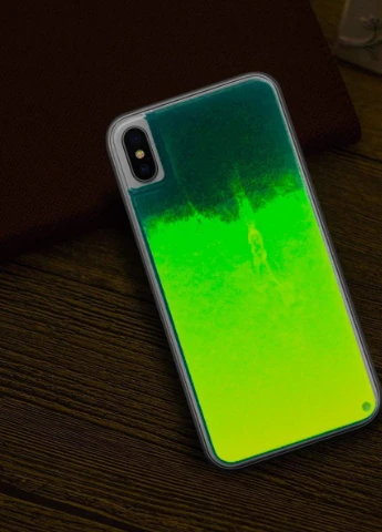 Неоновий чохол Neon Sand glow in the dark для Apple iPhone XS Max (6.5 ') Зелений (is_00000033304_2) Epik (229724577)
