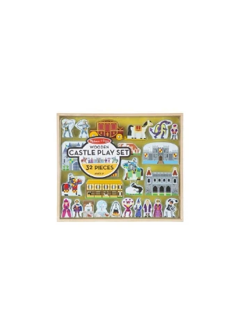 Ігровий набір дерев'яний "Замок" (MD10979) Melissa&Doug (254068138)