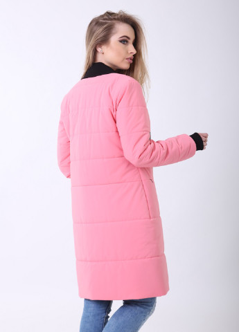 Светло-розовая демисезонная куртка Sergio Cotti