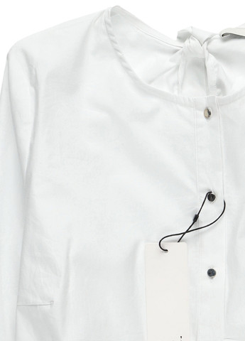Белая демисезонная блуза Oui