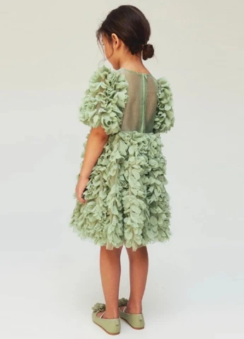 Світло-зелена сукня H&M (371655121)