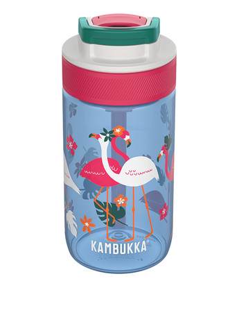 Бутылка Lagoon Kids Blue Flamingo, 400 мл Kambukka (259983007)