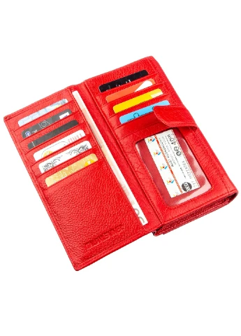 Женский кожаный кошелек-визитница 17х9 см st leather (229460788)
