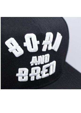 Кепка снепбек Born and Bred з прямим козирком, Унісекс Червоний NoName (250396356)