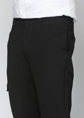 Черные кэжуал демисезонные брюки Richmond