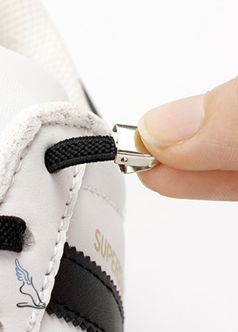 Кольорові еластичні шнурки-гумки з фіксатором-затискачем, 105 см, колір №102 No Brand (253654572)