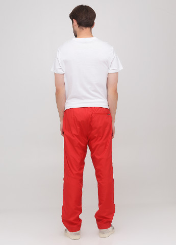 Красные спортивные демисезонные прямые брюки Ralph Lauren