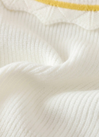 Молочный демисезонный свитер джемпер SHEIN